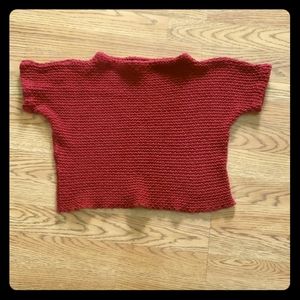 Levi Red Tab crop sweater XS